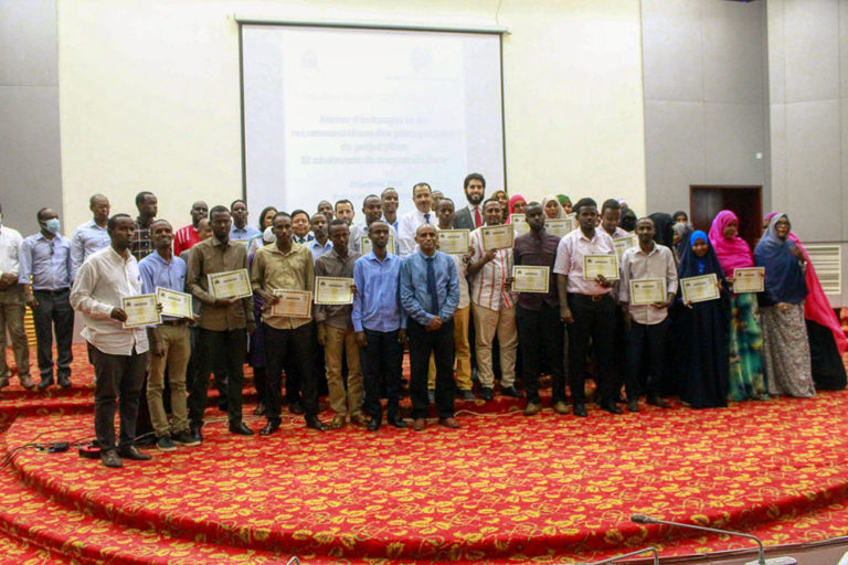 OEC Secretary General-elect, M. Manssour Bin Mussallam at the BIE pilot project workshop held in Djibouti