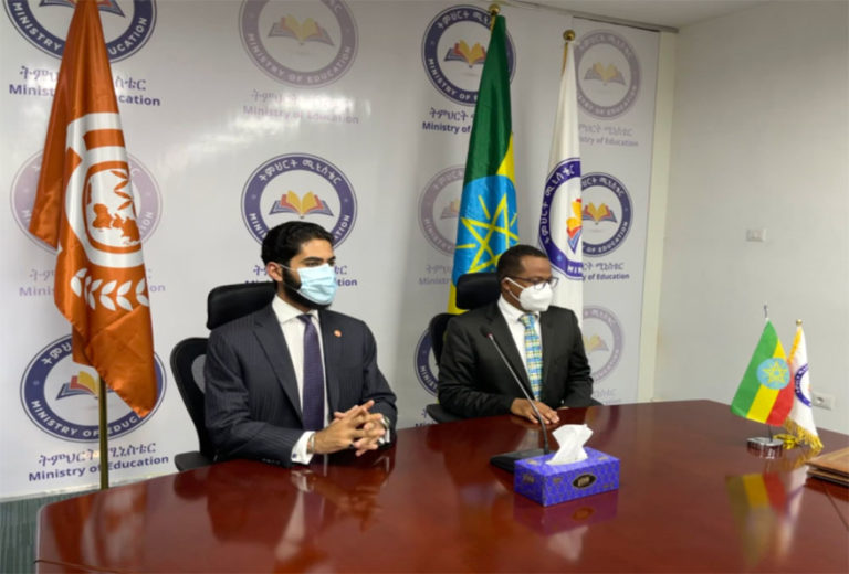 OEC SG meets Ethiopian Minister of Education