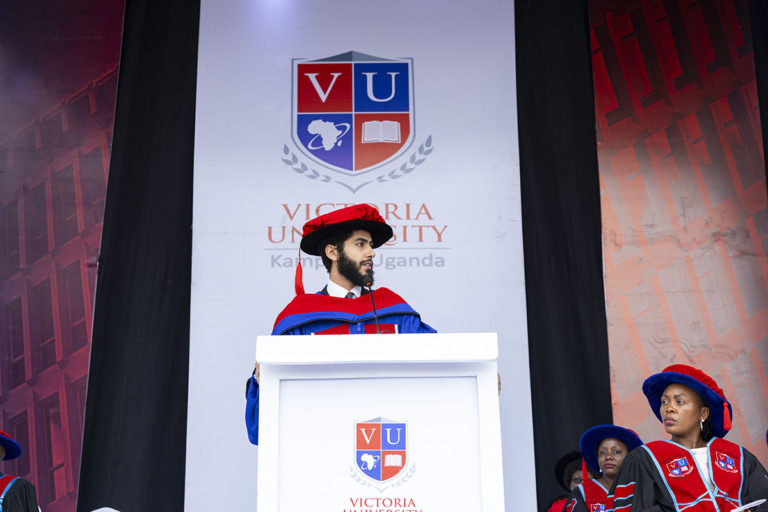 The OSC Secretary-General delivered a speech at the Victoria University 2023 Graduation in Uganda
