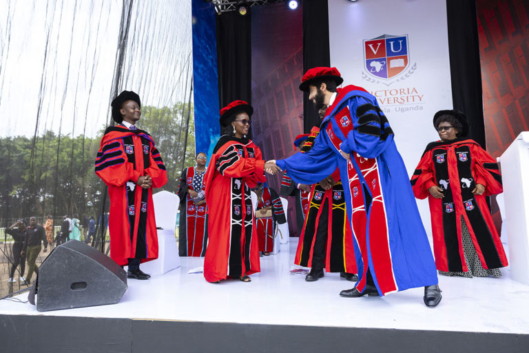 The OSC Secretary-General delivered a speech at the Victoria University 2023 Graduation in Uganda